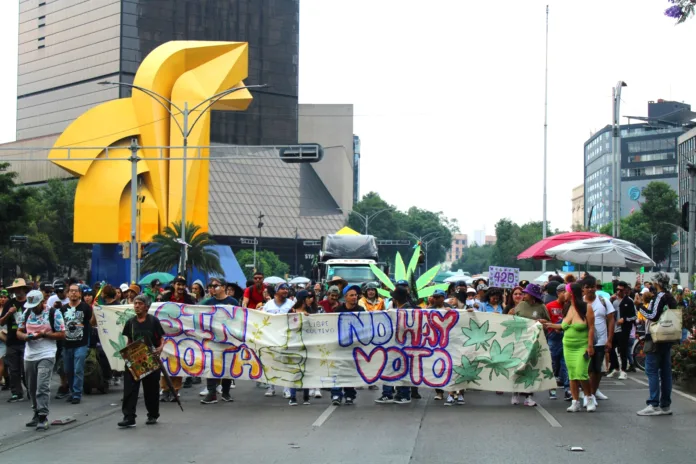 1714881551334 Fotografía por Astrid Salgado. Marcha XXIV por la legalización de la Marihuana.