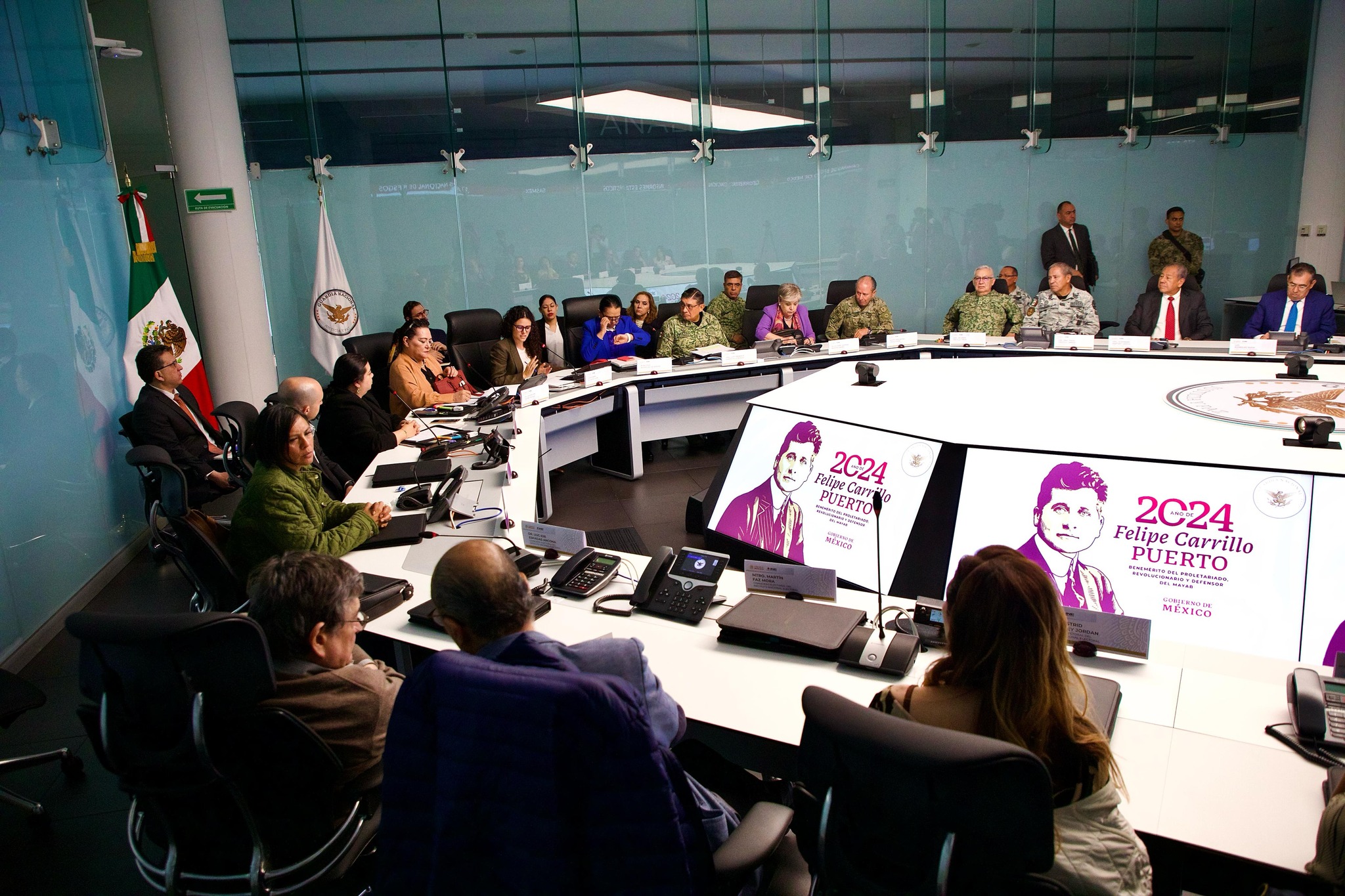 Gobierno de México y INE implementan operativo de seguridad para candidatos electorales