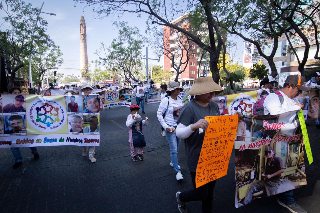 Guadalajara: Madres de Jalisco exigen el retorno de sus seres queridos en el Día de la Madre