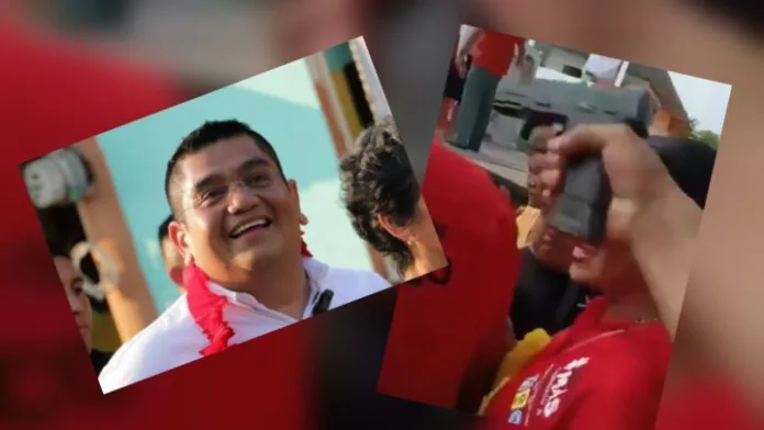 Foto: captura | El candidato del PRIAN daría su discurso como cierre de campaña, cuando fue acribillado a balazos.