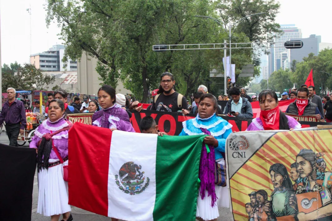 La Comunidad Indígena Otomí evidenció ante la Oficina del Alto Comisionado de las Naciones Unidas en México la discriminación estatal y federal, así como la demanda a un acceso inmediato a la electricidad para la Casa de los Pueblos "Samir Flores Soberanes". La Comunidad Indígena Otomí evidenció ante la Oficina del Alto Comisionado de las Naciones Unidas en México la discriminación estatal y federal, así como la demanda a un acceso inmediato a la electricidad para la Casa de los Pueblos "Samir Flores Soberanes".