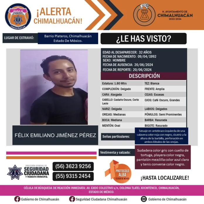 GQnB6PeakAQaucR Denuncian inconsistencias en la búsqueda del profesor Félix Emiliano Jiménez y exigen acción a las autoridades