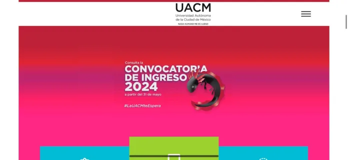 La Universidad Autónoma de la Ciudad de México, más conocida como UACM, es una universidad que no solicita la realización de ningún examen de ingreso, ya que uno de sus principales valores es que toda persona tenga la misma oportunidad de acceder a la educación superior. La Universidad Autónoma de la Ciudad de México, más conocida como UACM, es una universidad que no solicita la realización de ningún examen de ingreso, ya que uno de sus principales valores es que toda persona tenga la misma oportunidad de acceder a la educación superior.