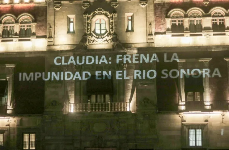 Comités de Cuenca Río Sonora en un comunicado visibilizaron la falta de avances por el derrame tóxico de Grupo México. Le recuerdan a Claudia Sheinbaum las promesas realizadas hacia una deuda pendiente de 10 años, con los afectados del Río Sonora y Bacanuchi.