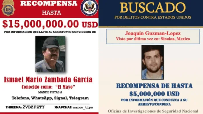 Por medio de un comunicado, el Departamento de Justicia de los Estados Unidos confirmó la detención de los presuntos líderes del Cártel de Sinaloa Ismael Zambada García “El Mayo” y Joaquín López Guzmán hijo de “El Chapo”, en el Paso Texas. Por medio de un comunicado, el Departamento de Justicia de los Estados Unidos confirmó la detención de los presuntos líderes del Cártel de Sinaloa Ismael Zambada García “El Mayo” y Joaquín López Guzmán hijo de “El Chapo”, en el Paso Texas.
