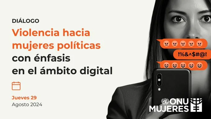 ONU MUJERES presentó conversatorio con especialistas de diversas áreas para sensibilizar e identificar las formas de violencia política de género con énfasis digital. ONU MUJERES presentó conversatorio con especialistas de diversas áreas para sensibilizar e identificar las formas de violencia política de género con énfasis digital.