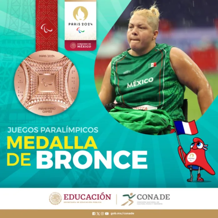 En menos de 24 hrs México representado por Rosa Guerrero en la prueba de lanzamiento disco F55, logró la segunda medalla en esta edición de los juegos veraniegos que se están realizando en la ciudad del amor. En menos de 24 hrs México representado por Rosa Guerrero en la prueba de lanzamiento disco F55, logró la segunda medalla en esta edición de los juegos veraniegos que se están realizando en la ciudad del amor.