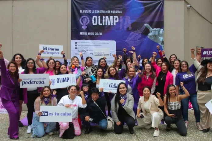 El proyecto de inteligencia artificial Ley Olimpia IA fue seleccionado por el Paris Peace Forum como uno de los 50 mejores a nivel mundial. Plataforma creada por Defensoras Digitales que ofrece ser una red de apoyo integral para todas las mujeres víctimas de violencia digital en más de 30 idiomas. Ley Olimpia violencia digital en México