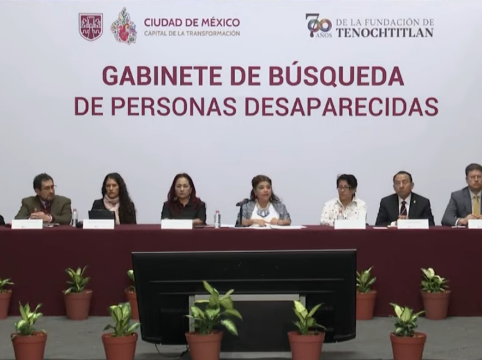 Clara Brugada instala el Gabinete de Búsqueda de Personas Desaparecidas en la CDMX