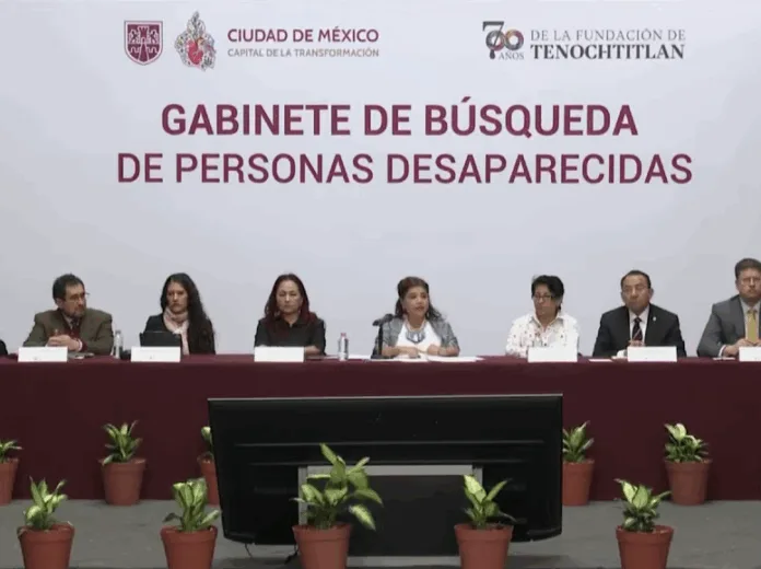 Captura de pantalla 2025-01-31 121912 Clara Brugada instala el Gabinete de Búsqueda de Personas Desaparecidas en la CDMX