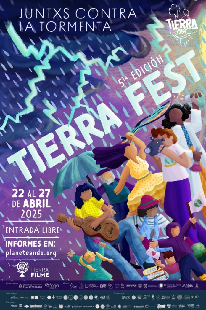 Del 22 al 27 de abril en distintas sedes de la Ciudad de México, se llevará a cabo la quinta edición del TierraFest para celebrar el día mundial de la Tierra. Festival que combinará ciencia, arte y cultura a través de talleres, cine y distintas actividades, con el objetivo de explorar la relación e interacción que existe entre los humanos y el medio ambiente.