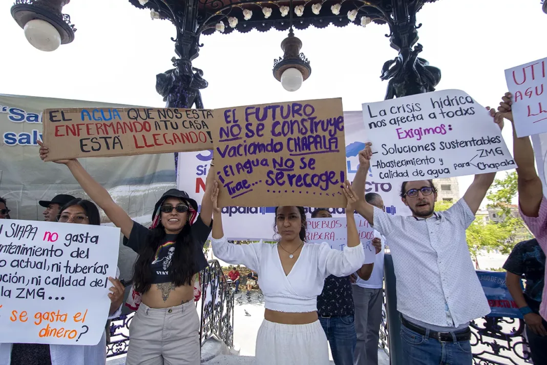 _MG_2258 Pueblos ribereños denuncian nuevo acueducto en Chapala sin consulta previa: “El lago no es un tinaco”