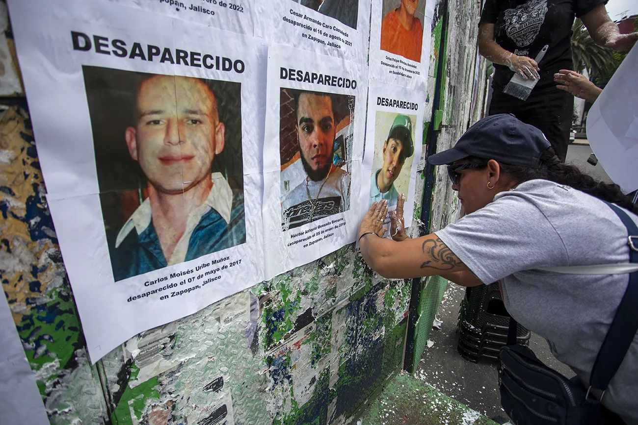 Por Amor a Ellxs llevaron su exigencia a la CDMX en el Día Internacional contra la Desaparición Forzada