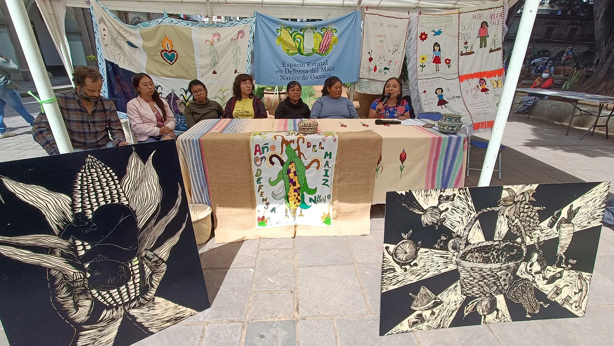 Mujeres indígenas y campesinas defienden el maíz nativo en Oaxaca contra el despojo y el cambio climático