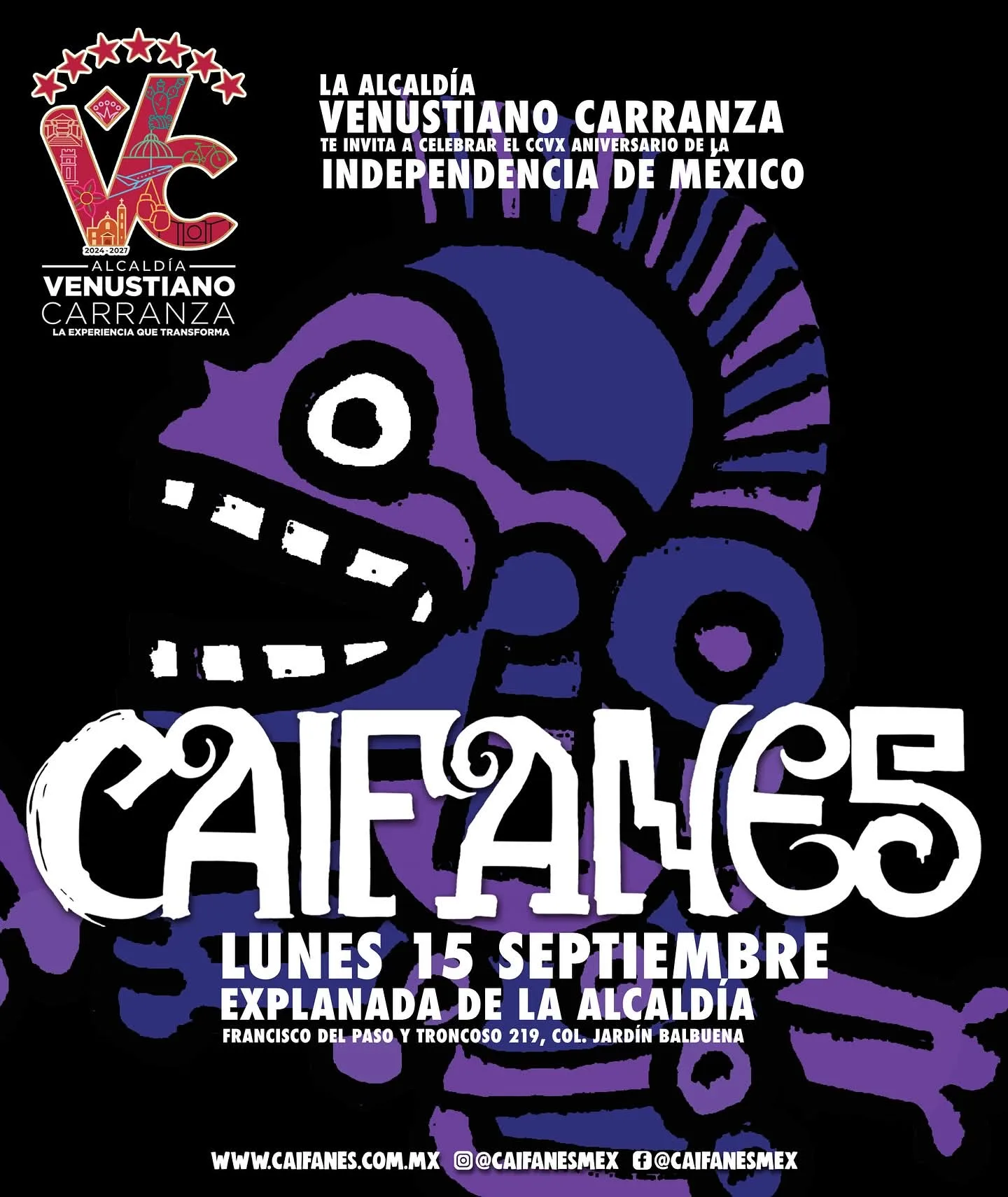 Imagen publicada en las redes de Caifanes