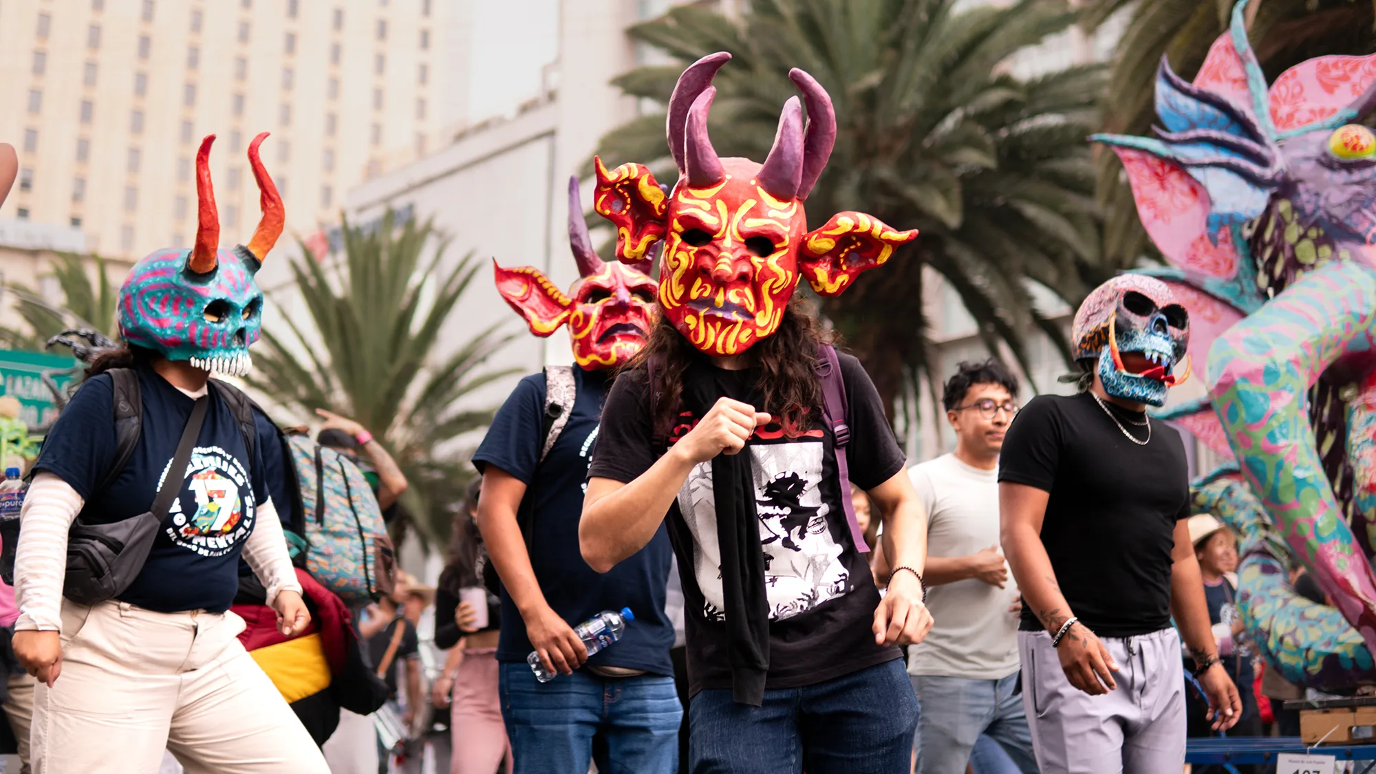 Alebrijes monumentales llenan de color y tradición el corazón de la CDMX