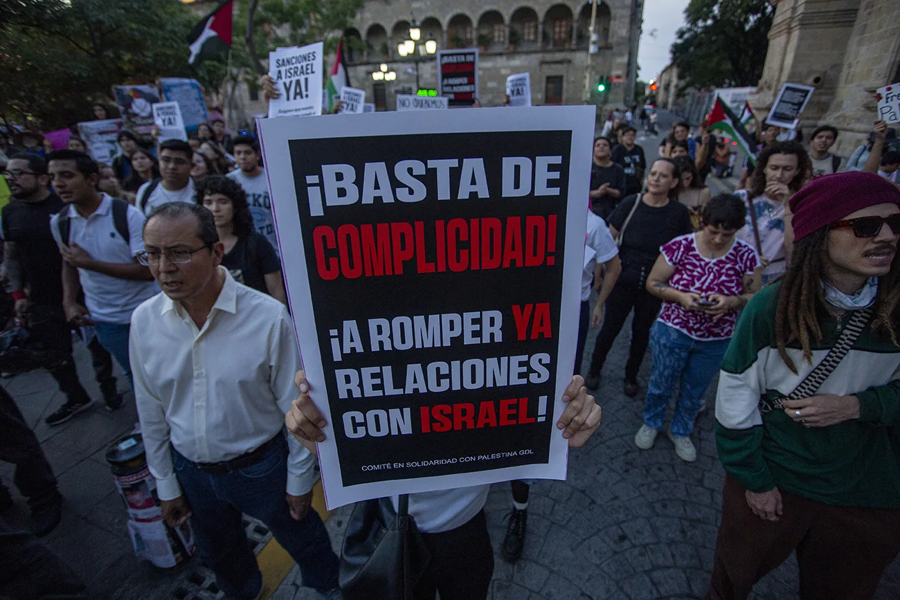 Desde Guadalajara exigen libertad de la Global Sumud Flotilla detenida por Israel