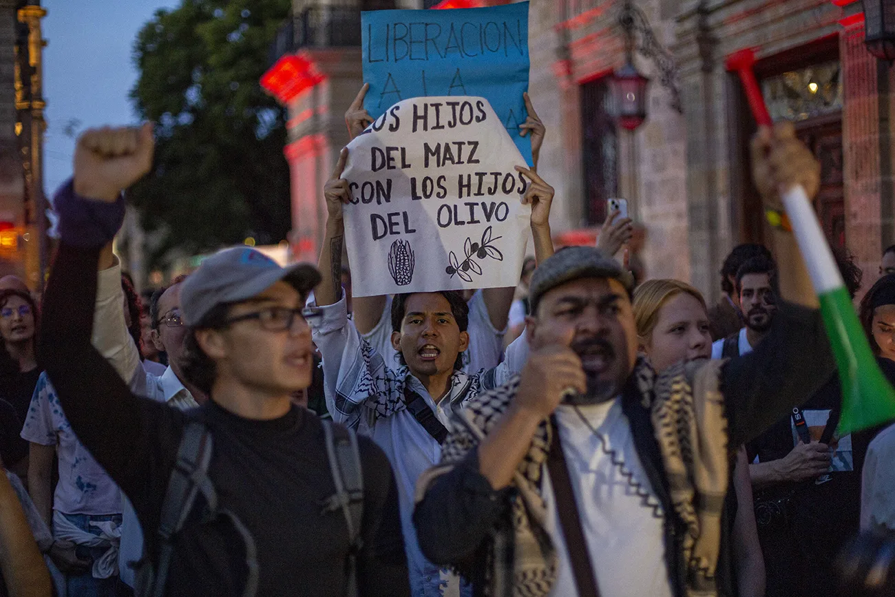 Desde Guadalajara exigen libertad de la Global Sumud Flotilla detenida por Israel
