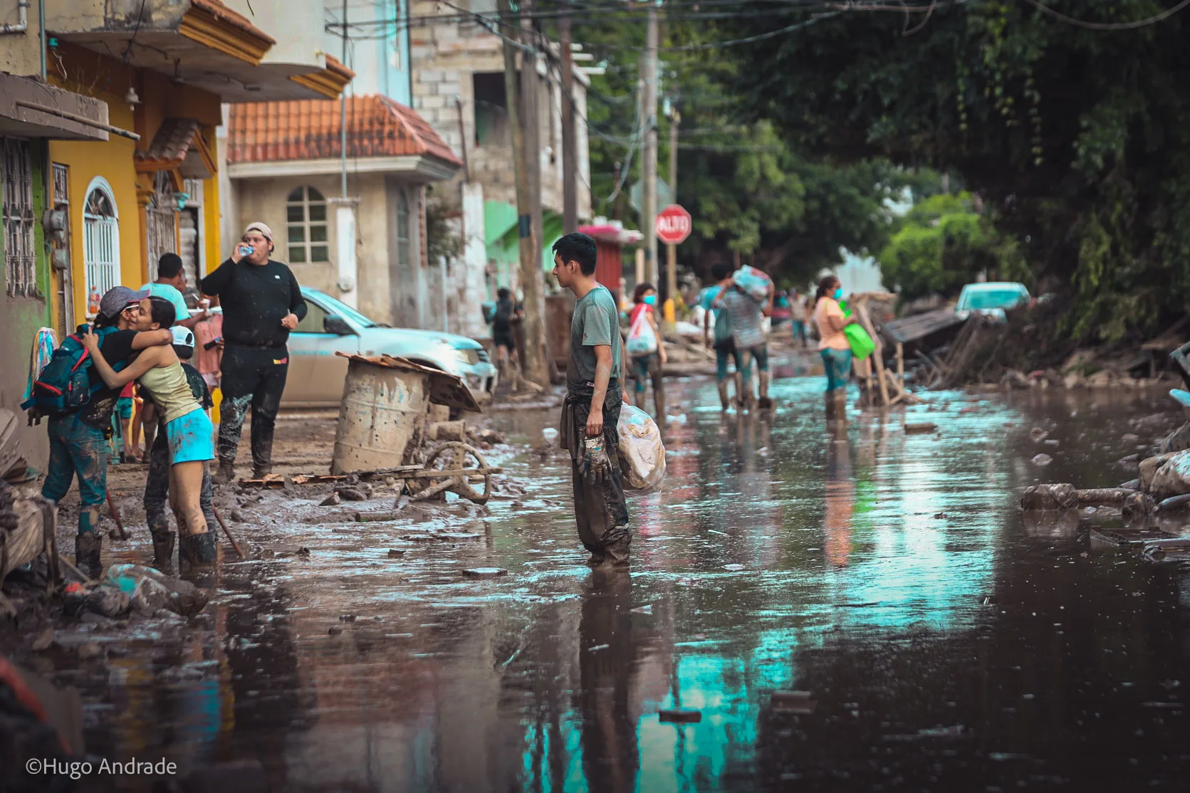 Veracruz en crisis: Poza Rica sigue sin recuperarse tras el desbordamiento del río Cazones