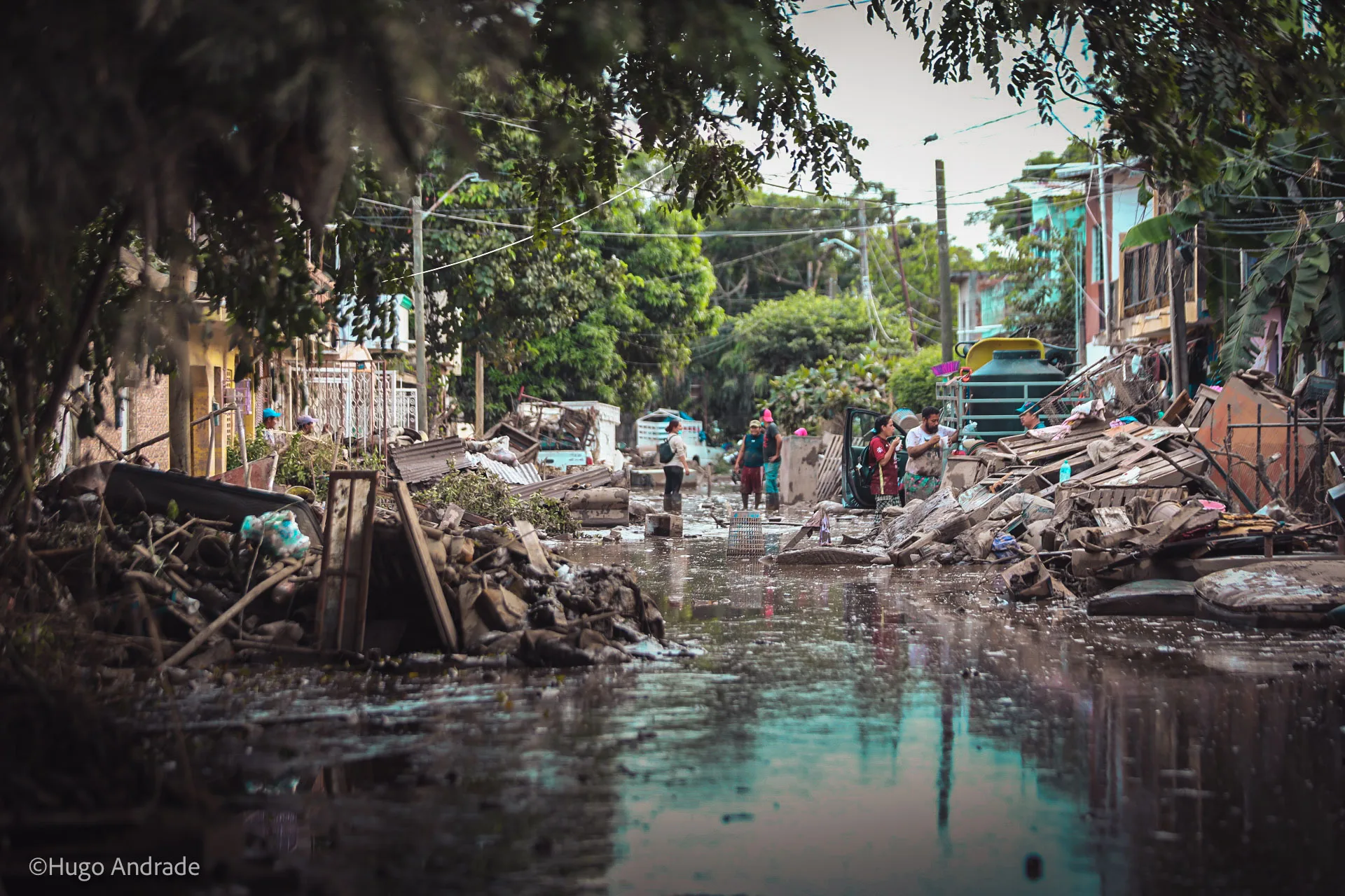 Veracruz en crisis: Poza Rica sigue sin recuperarse tras el desbordamiento del río Cazones