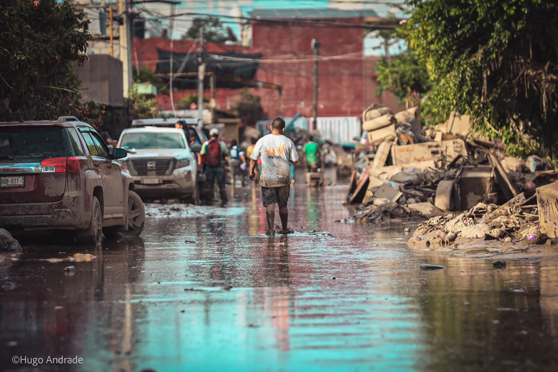 Veracruz en crisis: Poza Rica sigue sin recuperarse tras el desbordamiento del río Cazones