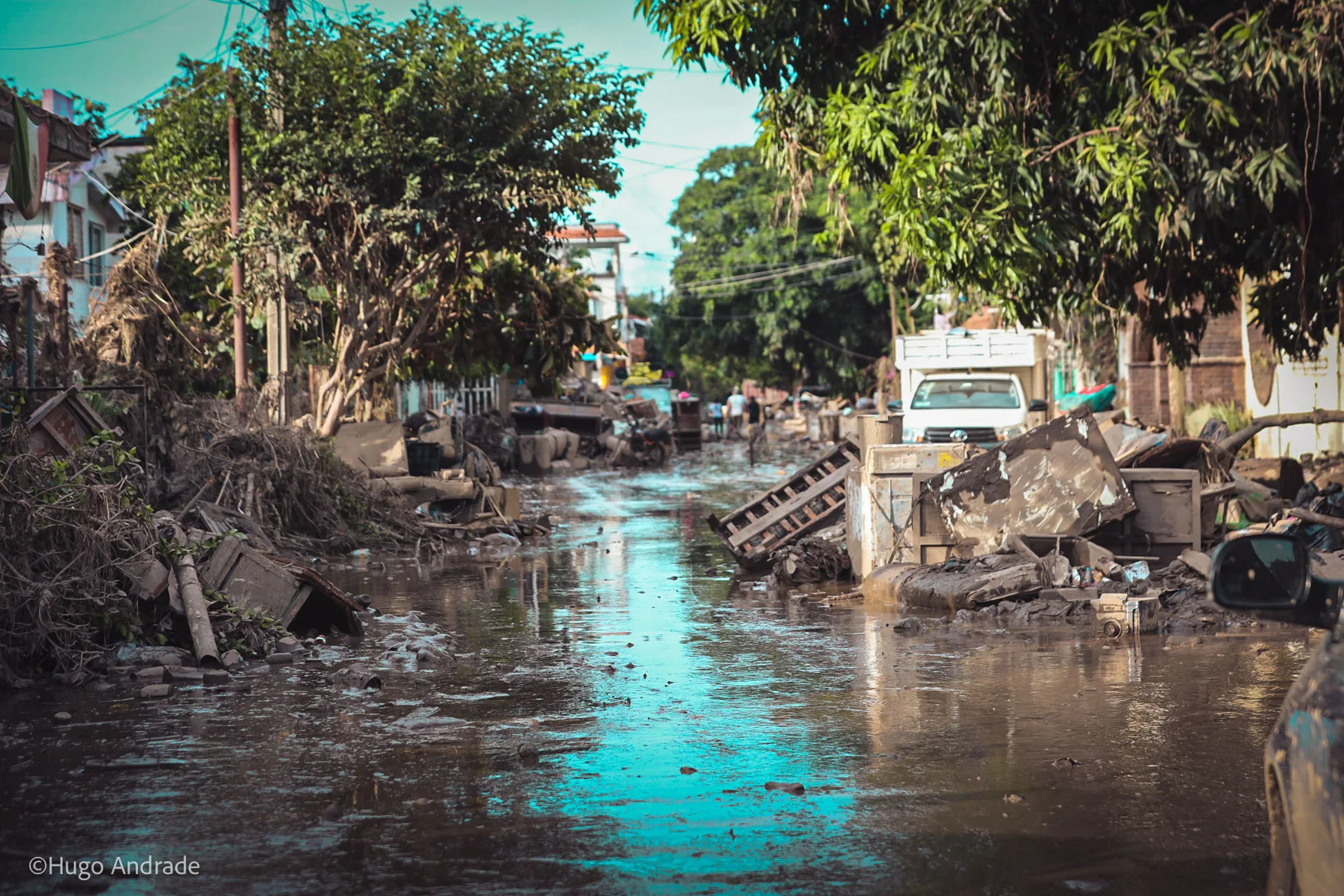 Veracruz en crisis: Poza Rica sigue sin recuperarse tras el desbordamiento del río Cazones