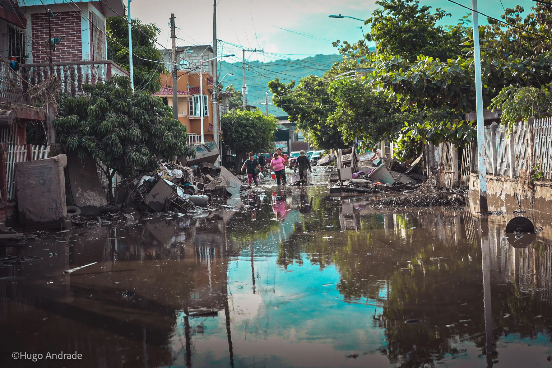 Veracruz en crisis: Poza Rica sigue sin recuperarse tras el desbordamiento del río Cazones