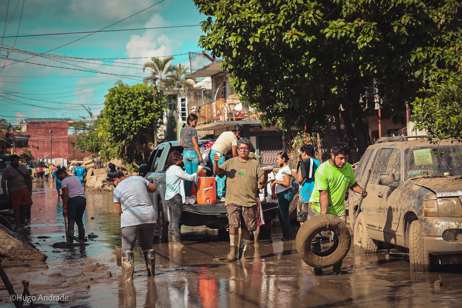 Veracruz en crisis: Poza Rica sigue sin recuperarse tras el desbordamiento del río Cazones