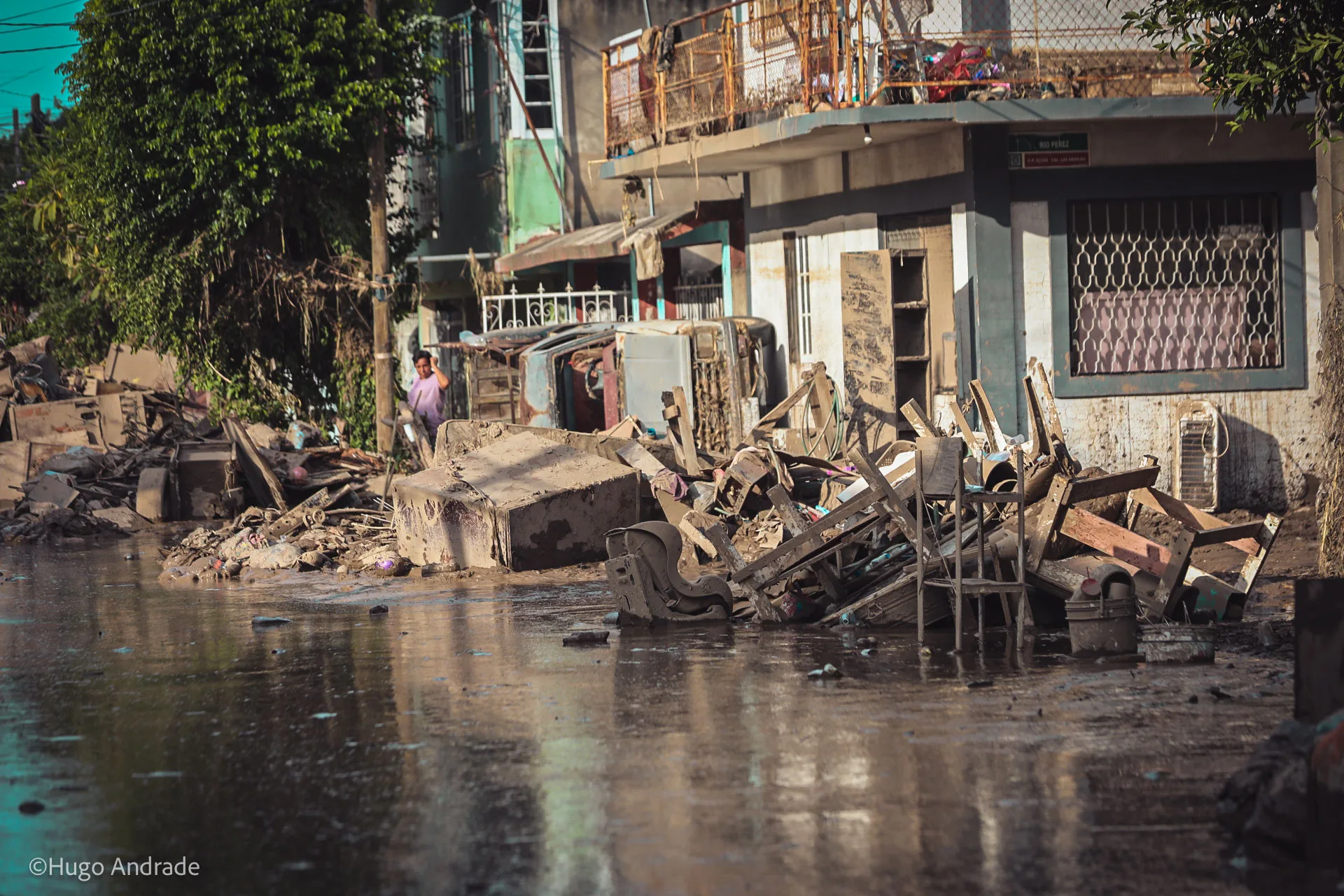 Veracruz en crisis: Poza Rica sigue sin recuperarse tras el desbordamiento del río Cazones