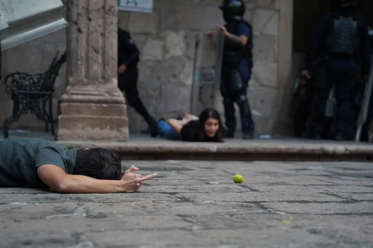 Protestas en Morelia exigen justicia por asesinato del alcalde de Uruapan