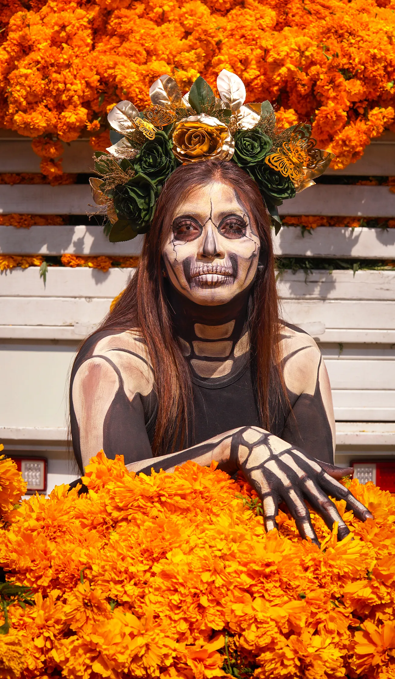Entre flores, velas y aromas: así se vive el Día de Muertos en el Mercado Jamaica
