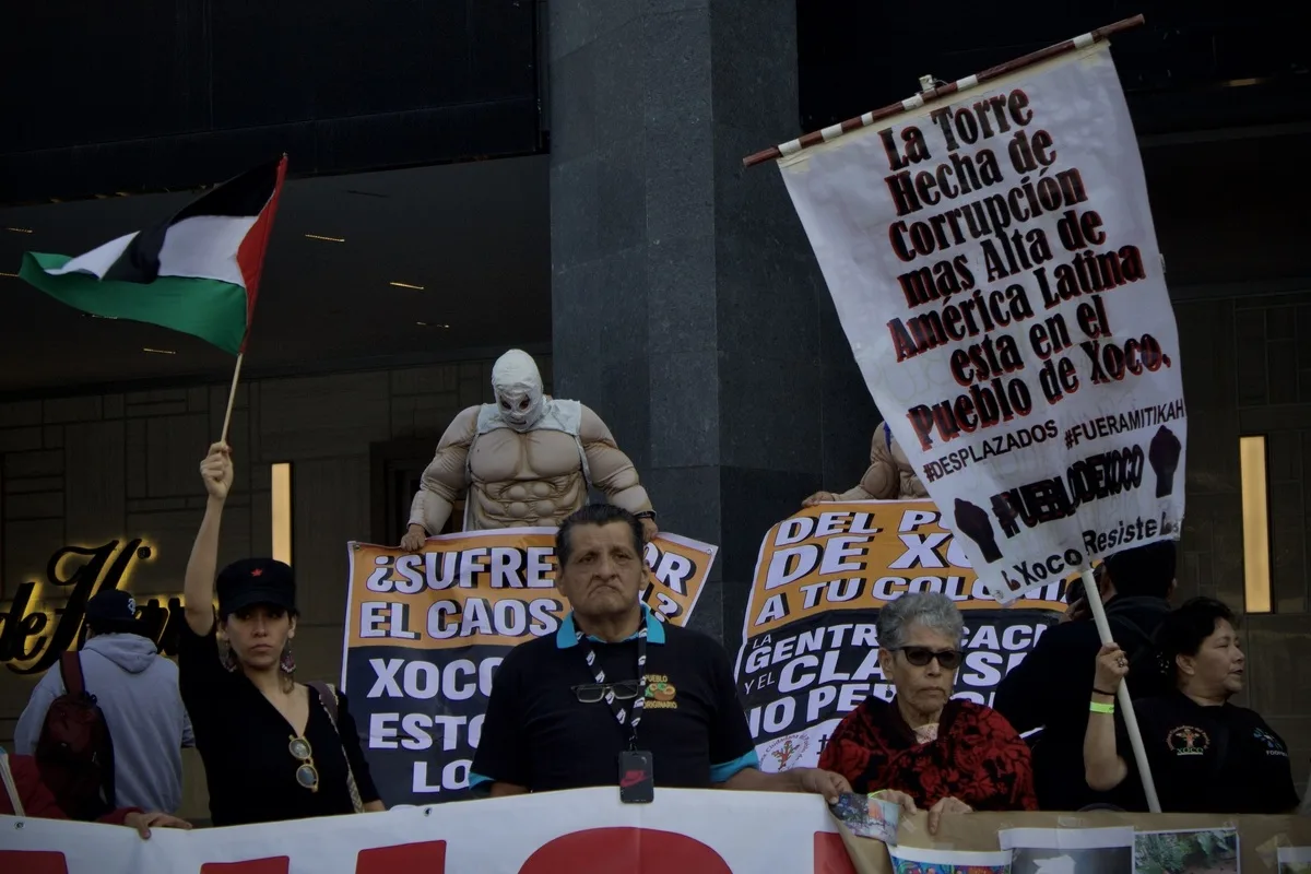 Pueblo originario de Xoco en riesgo: denuncian desabasto crítico de agua y desplazamiento por el complejo inmobiliario Mítikah
