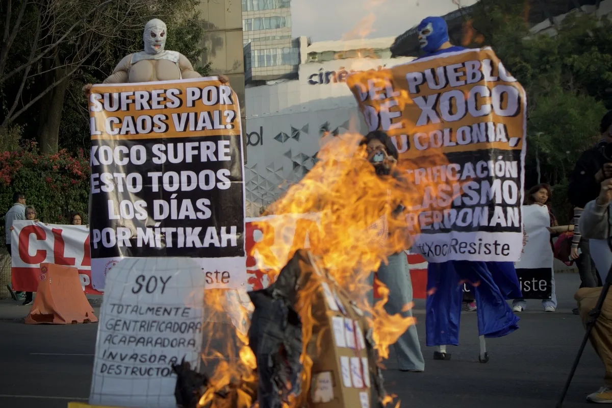 Pueblo originario de Xoco en riesgo: denuncian desabasto crítico de agua y desplazamiento por el complejo inmobiliario Mítikah