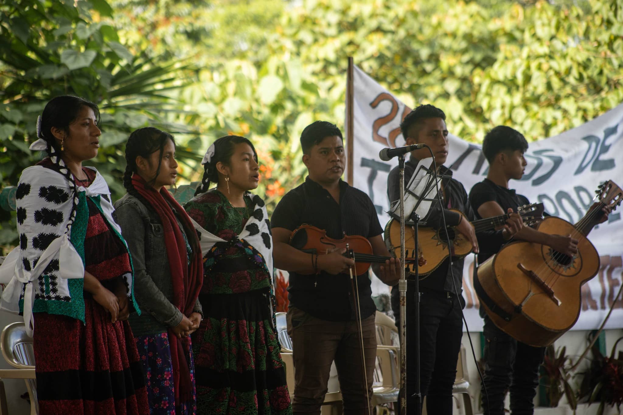 Conmemoración por la Masacre de Acteal a 28 años en Chenalhó, Chiapas