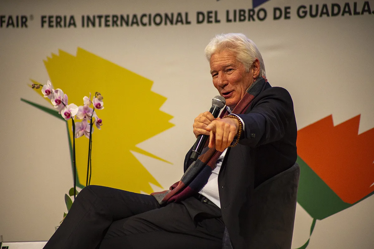 Richard Gere y Alicia Bárcena llaman a una “custodia compartida del planeta” en la FIL Guadalajara