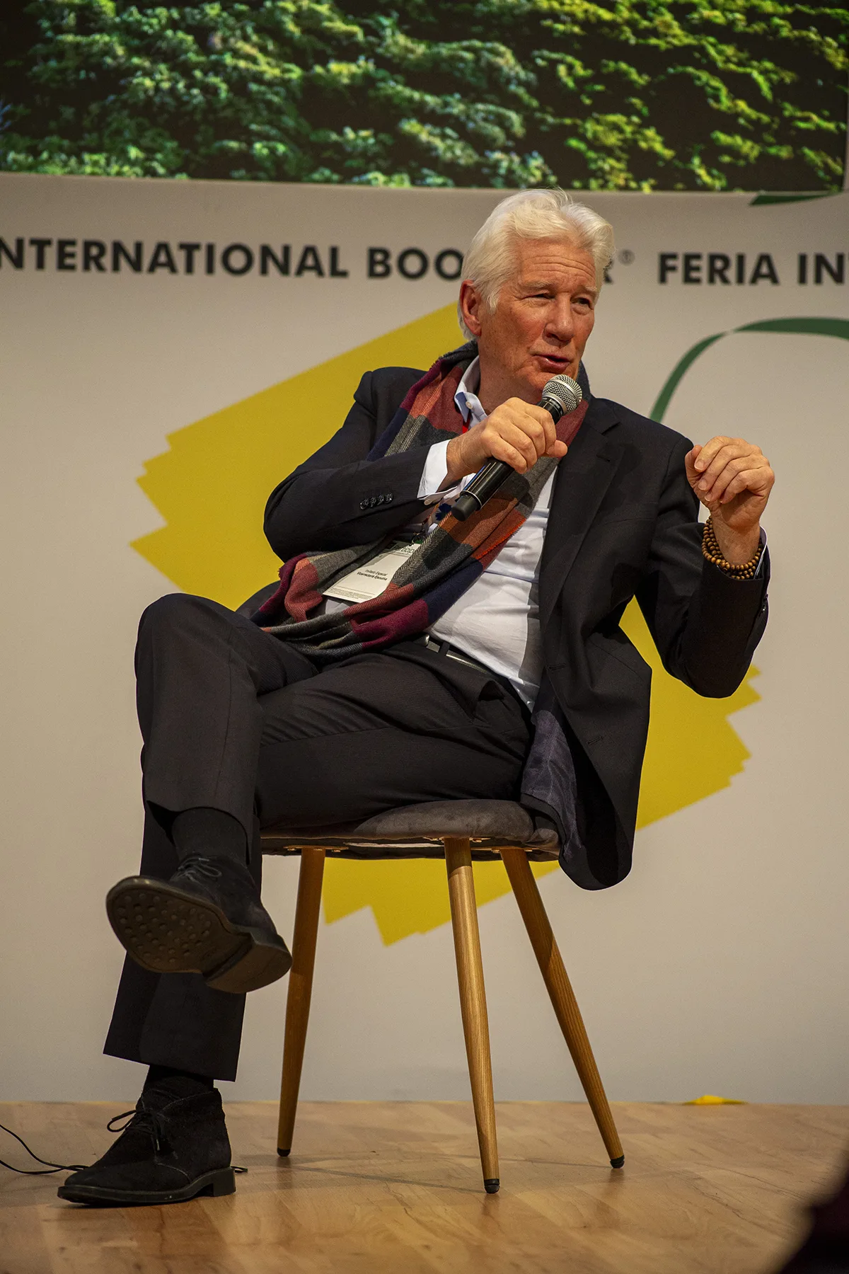 Richard Gere y Alicia Bárcena llaman a una “custodia compartida del planeta” en la FIL Guadalajara