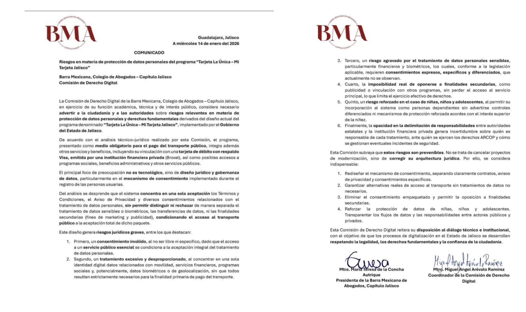 Tarjeta Única en Jalisco: abogados advierten riesgos a datos personales tras alza al transporte