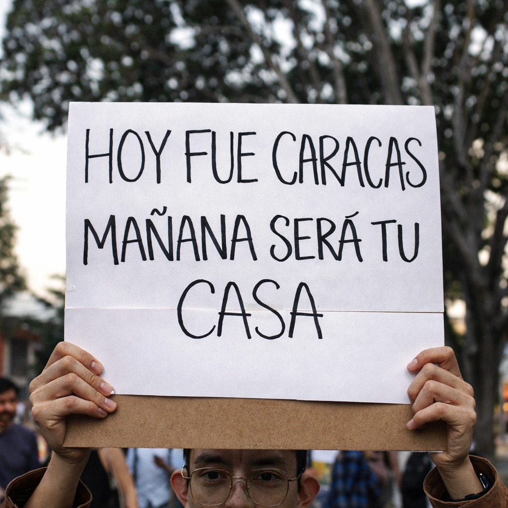 Desde Guadalajara denuncian ofensiva de EE.UU. en Venezuela y llaman a la solidaridad internacional