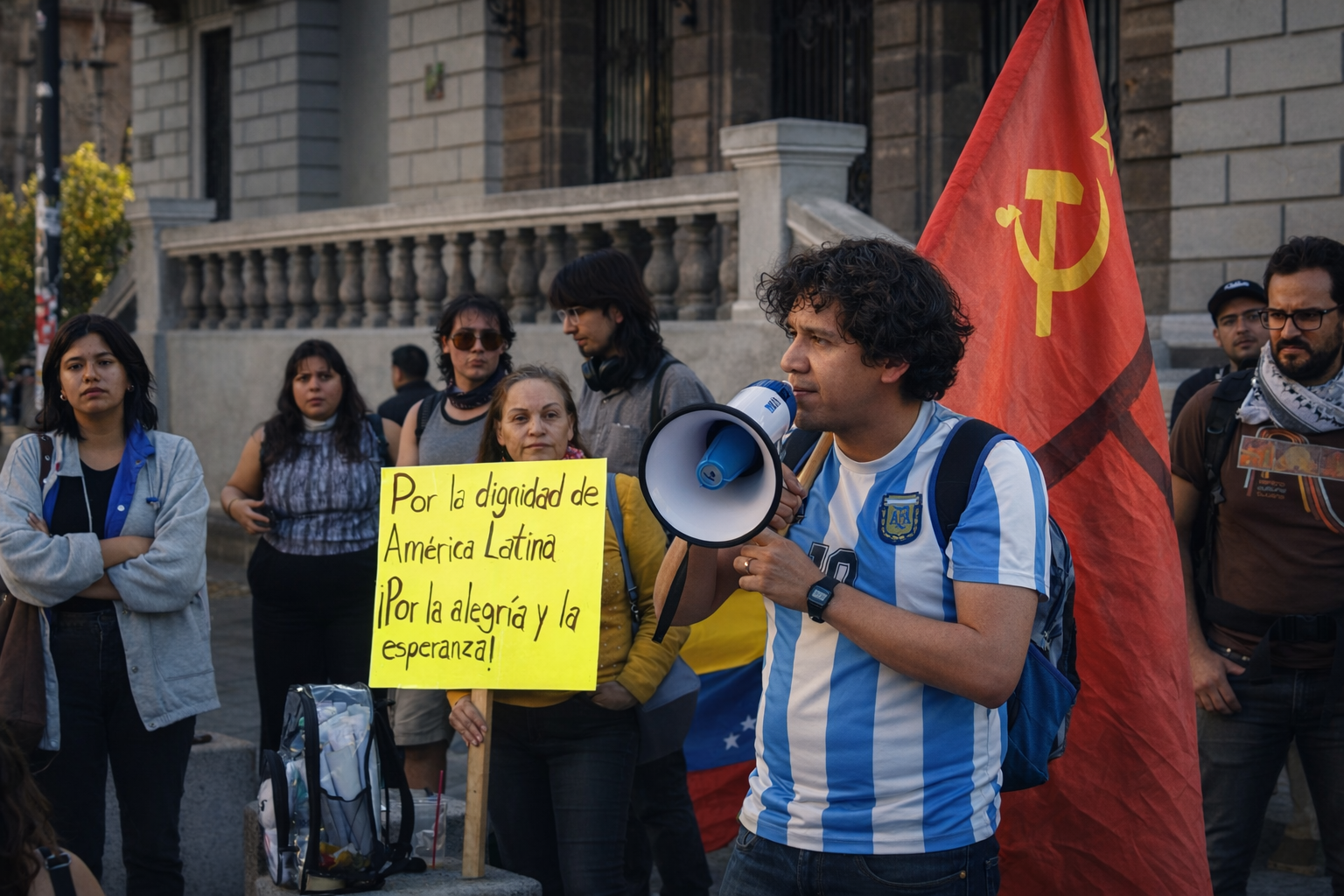 Desde Guadalajara denuncian ofensiva de EE.UU. en Venezuela y llaman a la solidaridad internacional