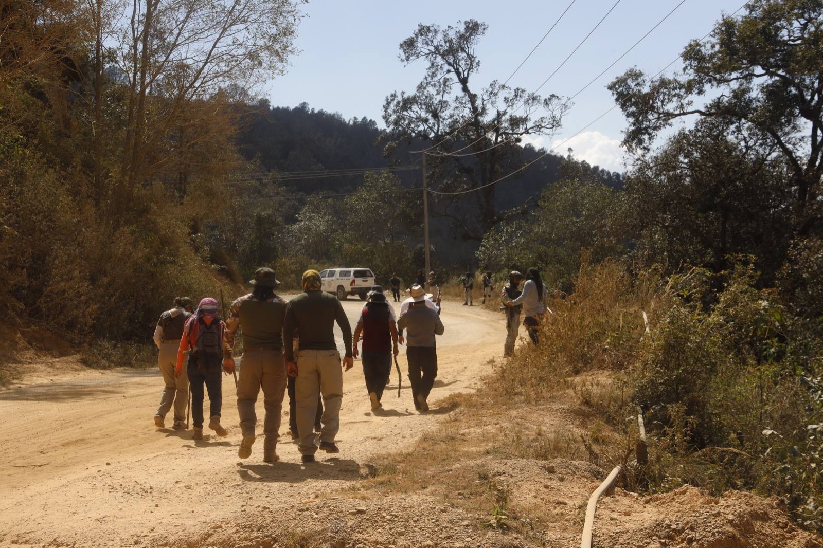 En la Montaña, “nunca me voy a cansar de buscarte”
