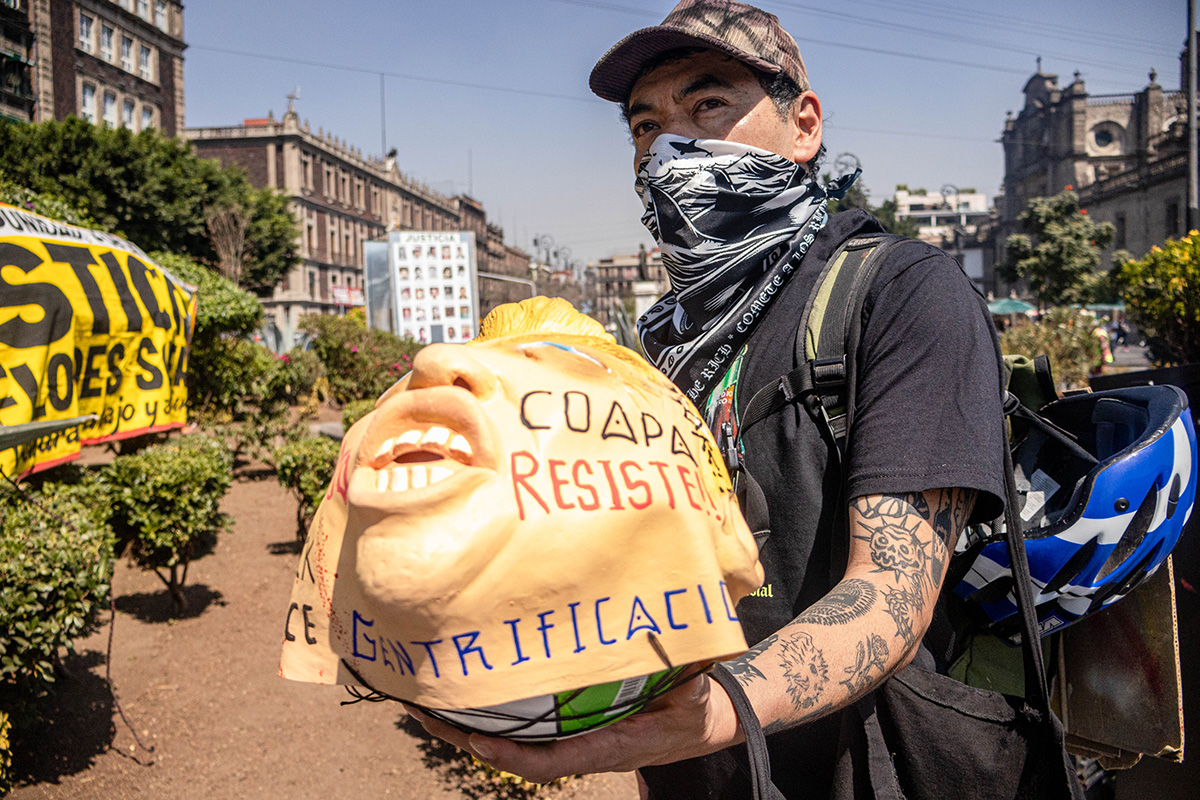 “Retas por Samir” toman el Zócalo: fútbol popular se enfrenta al Mundial del despojo