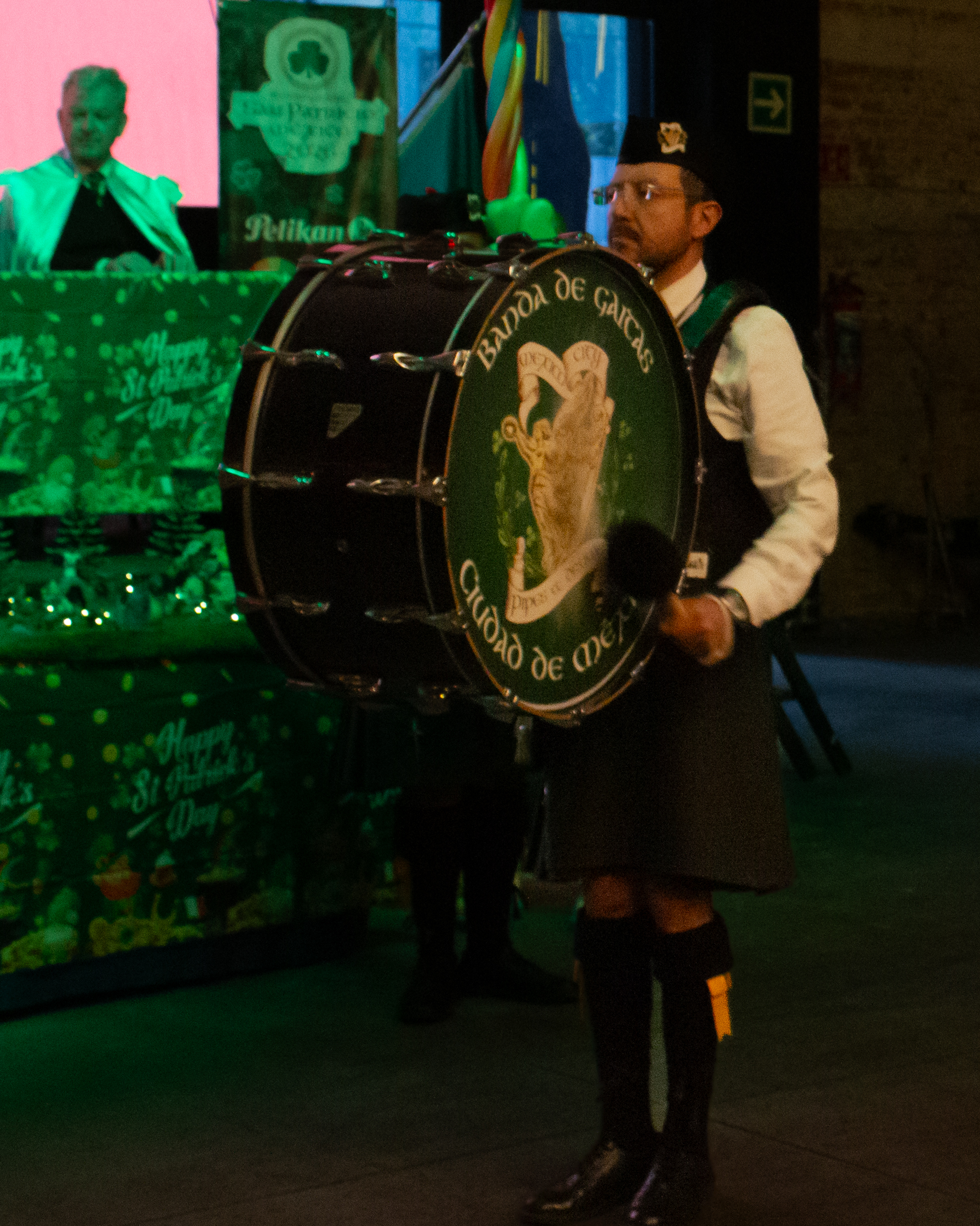 "Talento en movimiento: La Banda de Gaitas de la Ciudad de México encabeza la presentación de la undécima edición del Festival Cultural San Patricio 2026"