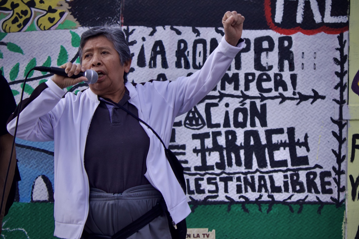 En la CDMX exigen fin del bloqueo a Cuba y denuncian política de EE.UU. contra Venezuela y Palestina