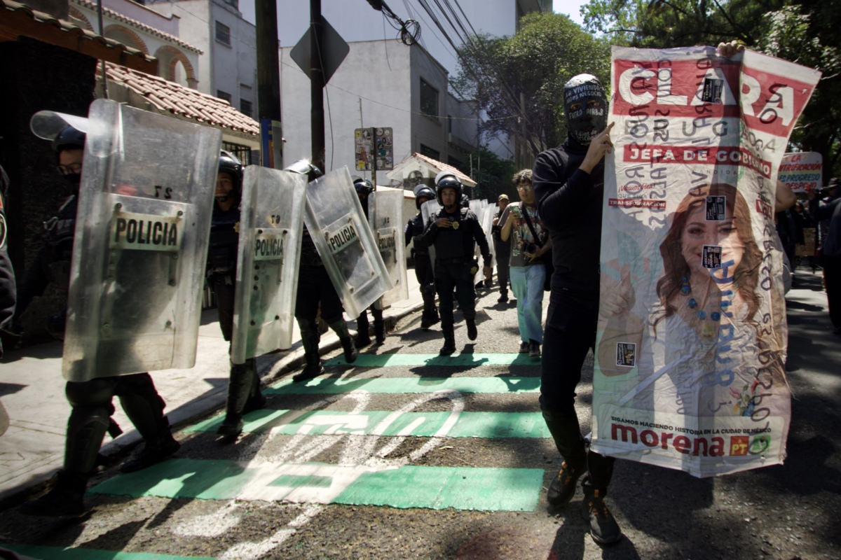 “No a la turistificación, no al mundial del despojo” reclaman activistas en Ciudad de México