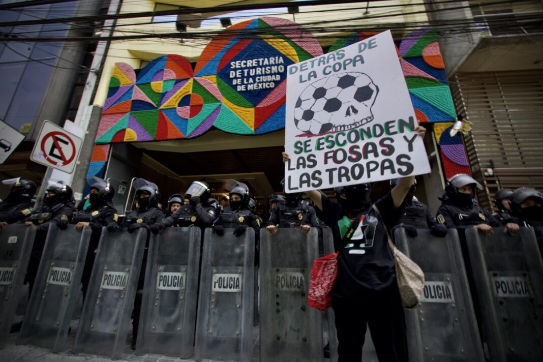 IMG_7470 “No a la turistificación, no al mundial del despojo” reclaman activistas en Ciudad de México