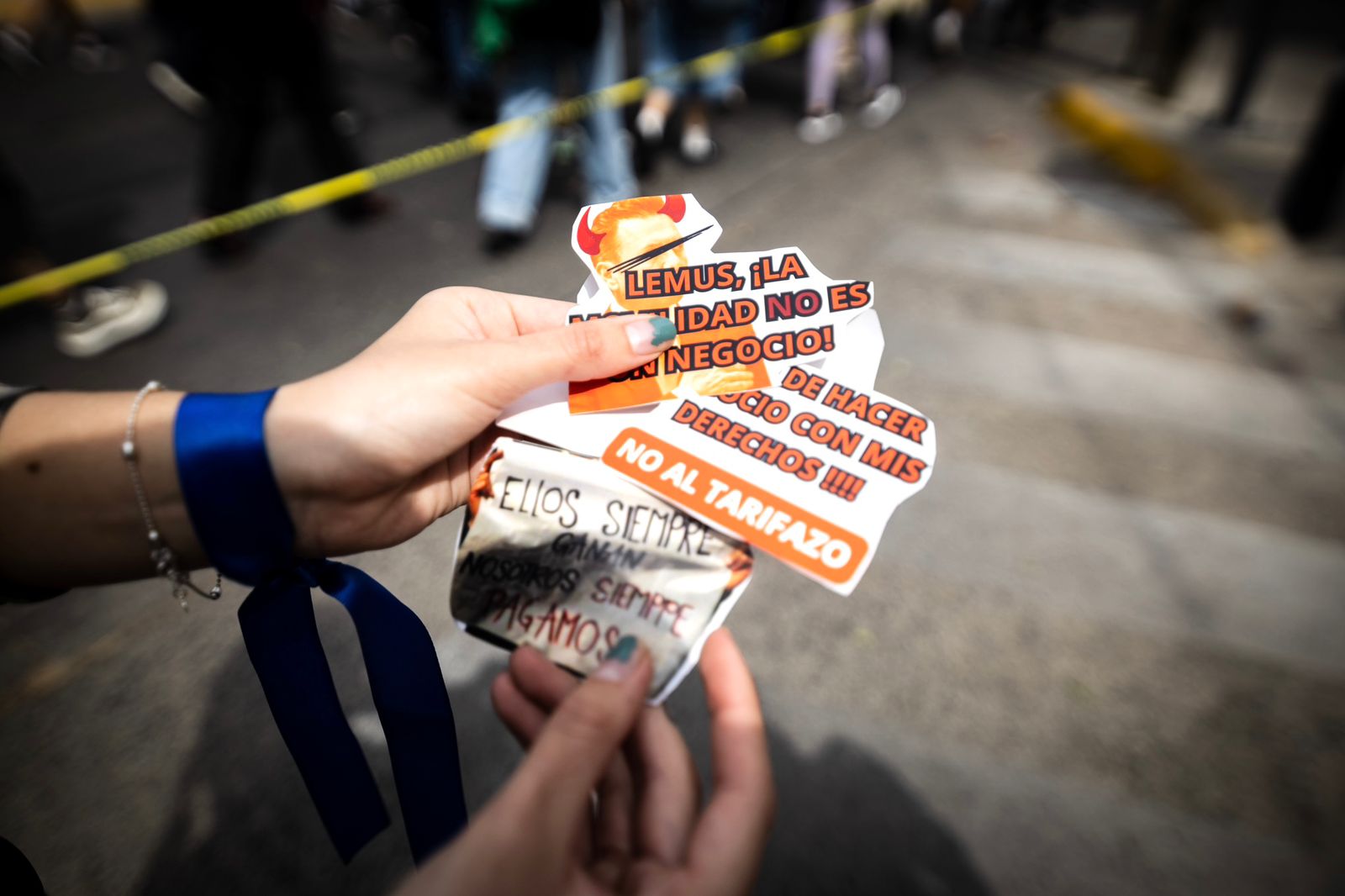 Asamblea Popular contra el tarifazo marcha en Guadalajara por transporte digno