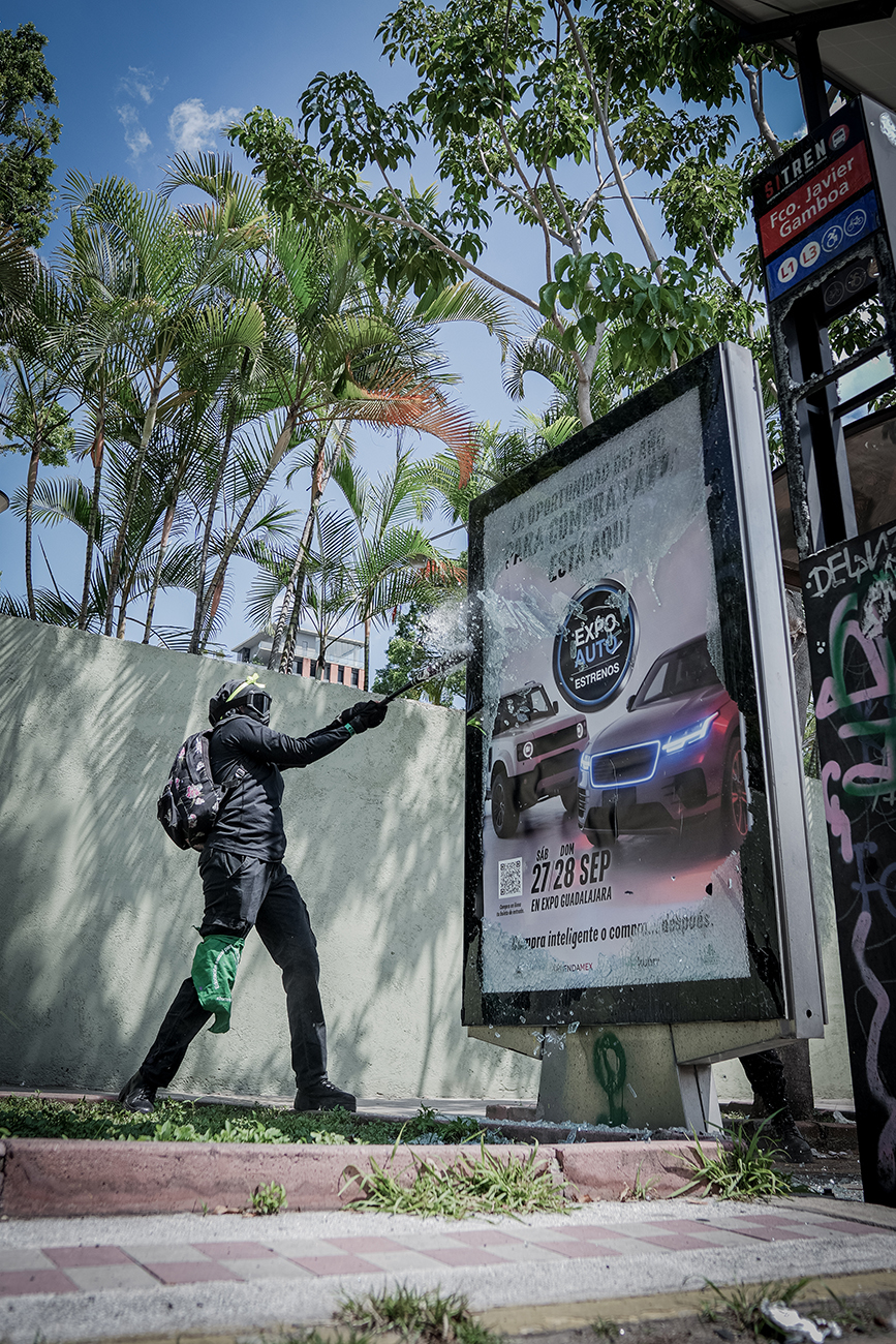 8M en Jalisco: el Bloque Negro y la lucha que no da tregua