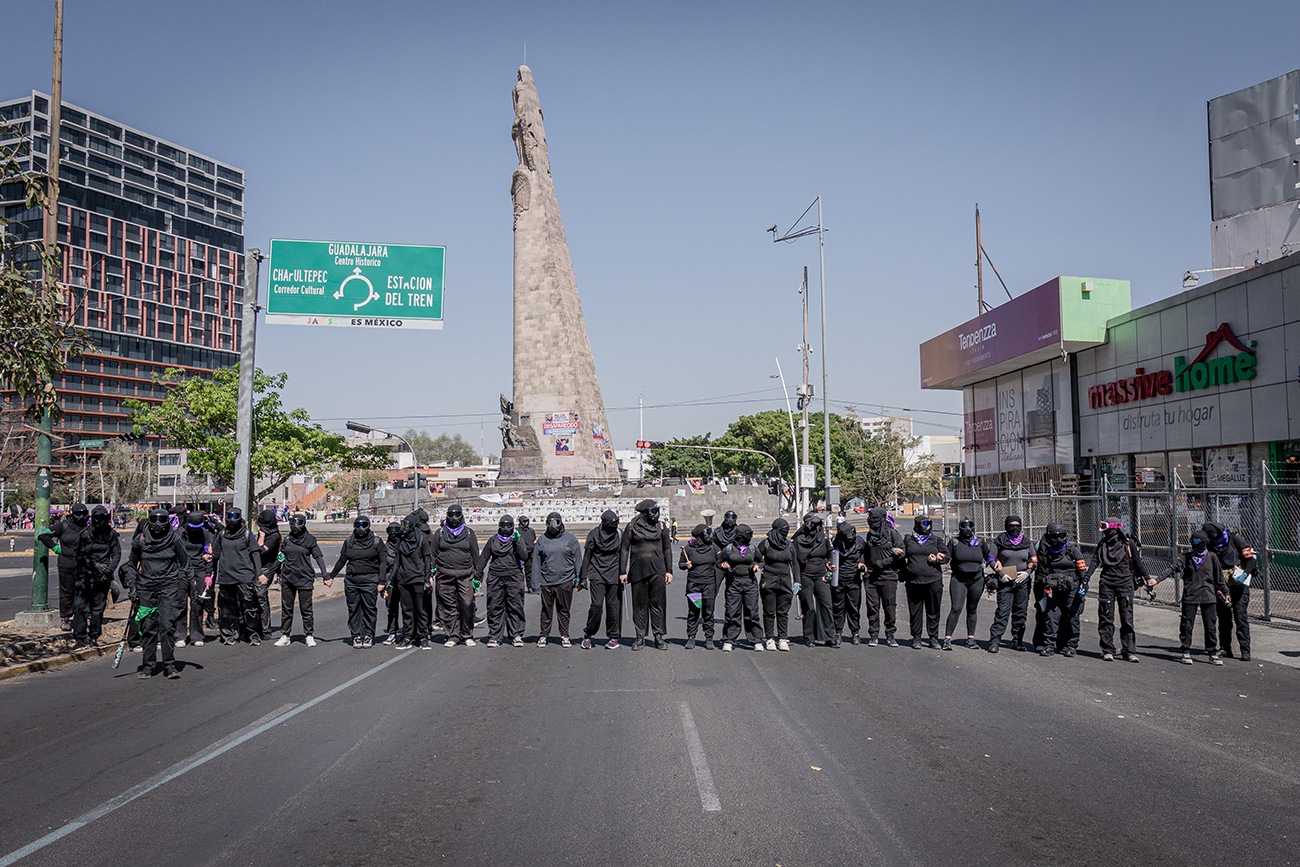 8M en Jalisco: el Bloque Negro y la lucha que no da tregua
