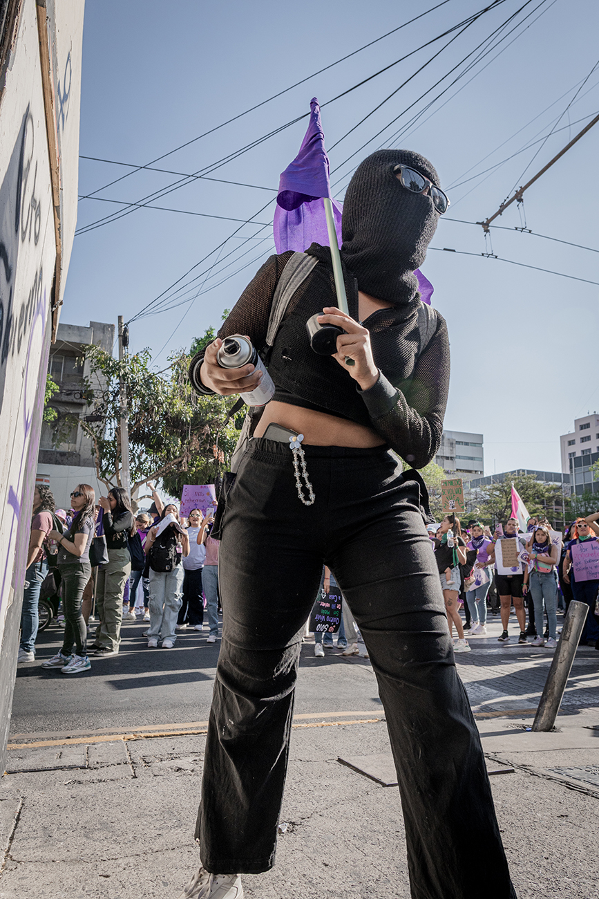 8M en Jalisco: el Bloque Negro y la lucha que no da tregua