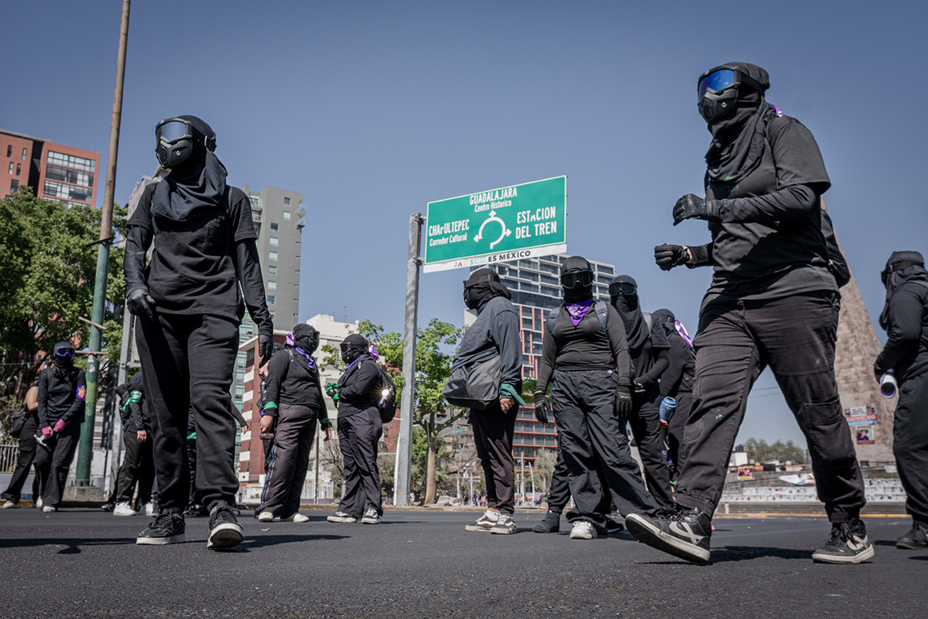 8M en Jalisco: el Bloque Negro y la lucha que no da tregua